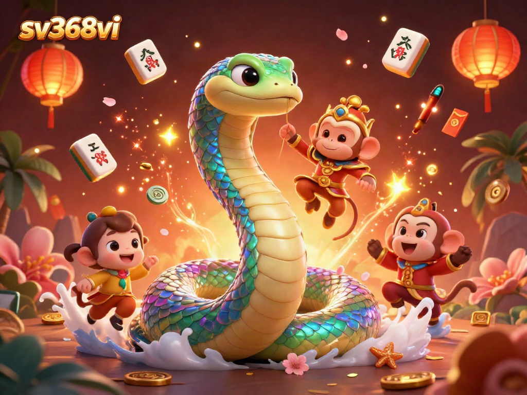 Experience exciting gameplay at sv368vi with vibrant casino elements and captivating characters.