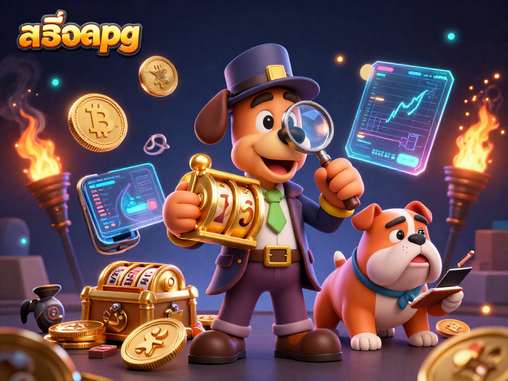 Engage in exciting gameplay with สล็อตpg as a detective duo uncovers treasure amidst Bitcoin and Ethereum.